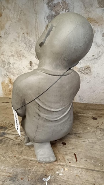 Boeddha grijs groot 5