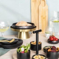 Gouden taarthouder 200x200 0