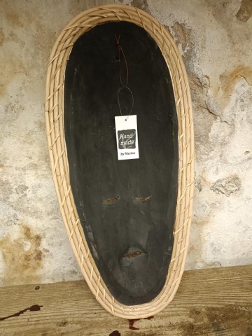 Masker afrikaans zwart bruin 2