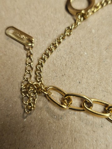 Rvs armband gold 6 2